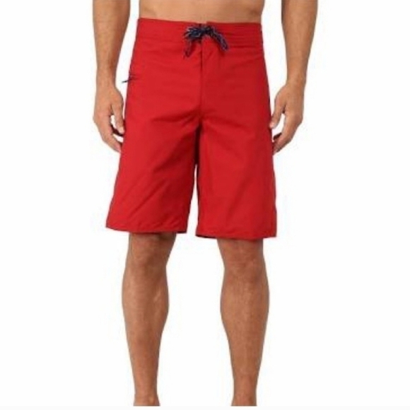 PATAGONIA HYBRID BOARD SHORTS IN RED, SZ 30 - Picture 1 of 9